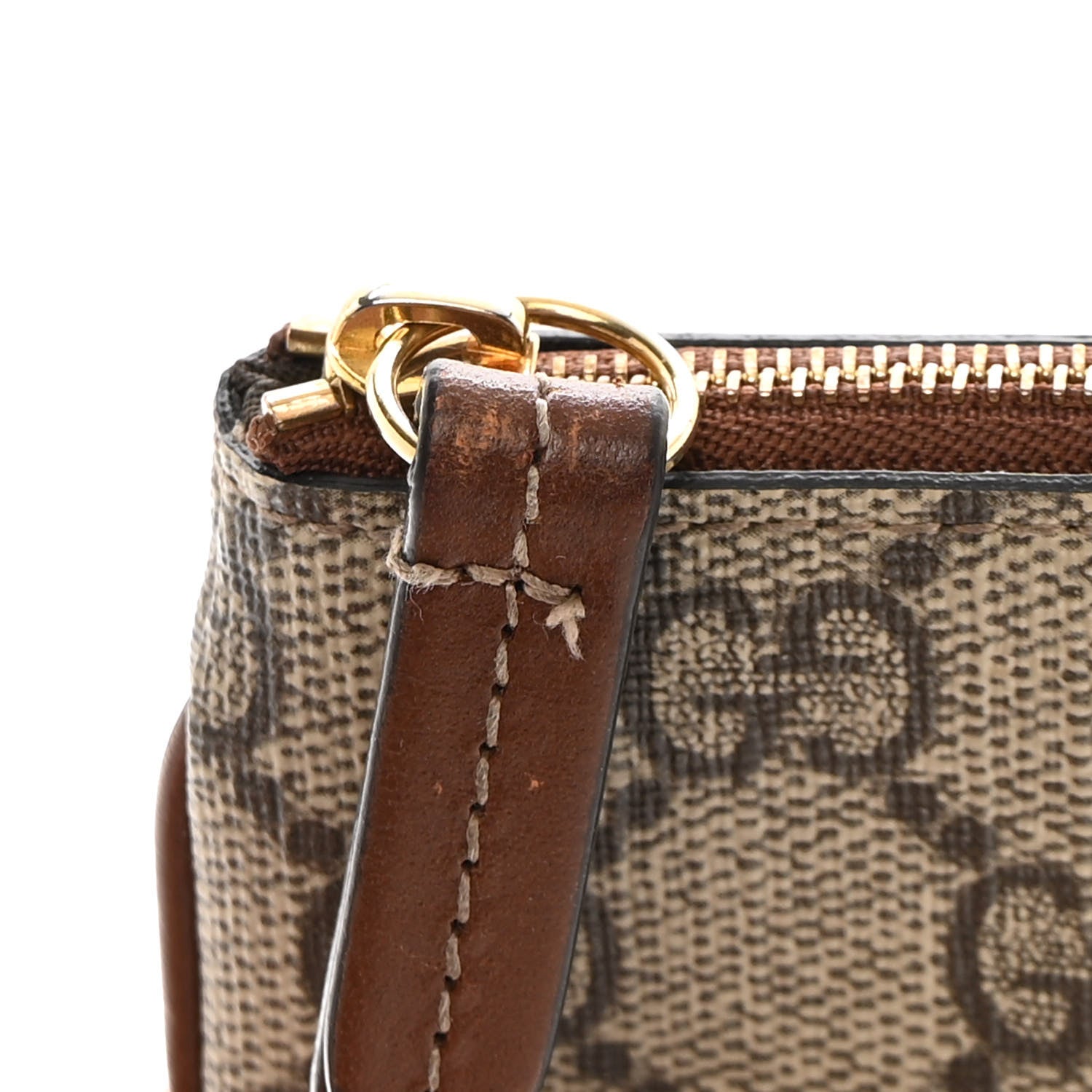 Gucci GG Supreme Monogram Key Case Brown 8 of 11