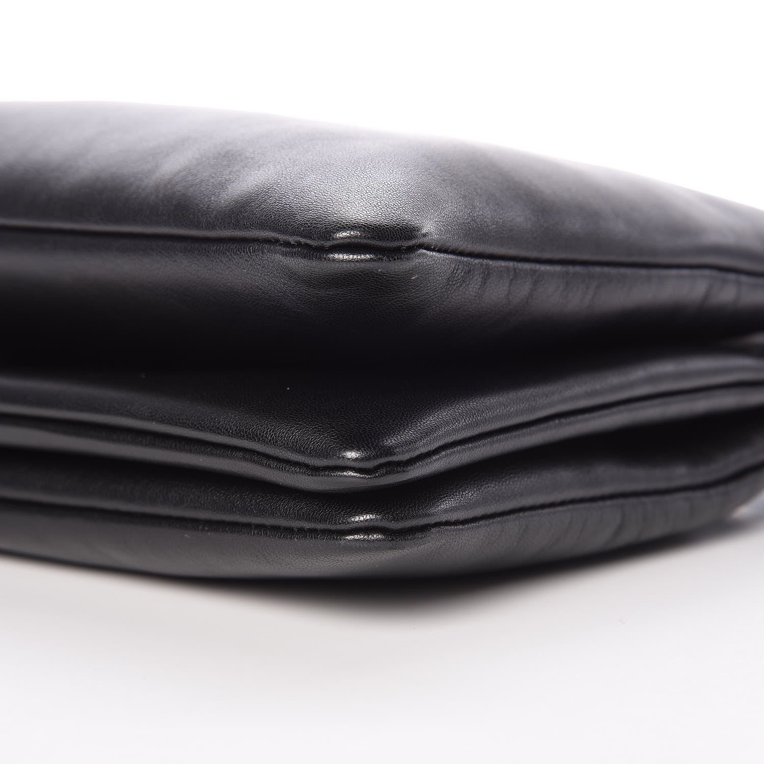 Celine Lambskin Large Trio Crossbody Bag Black 12 of 12