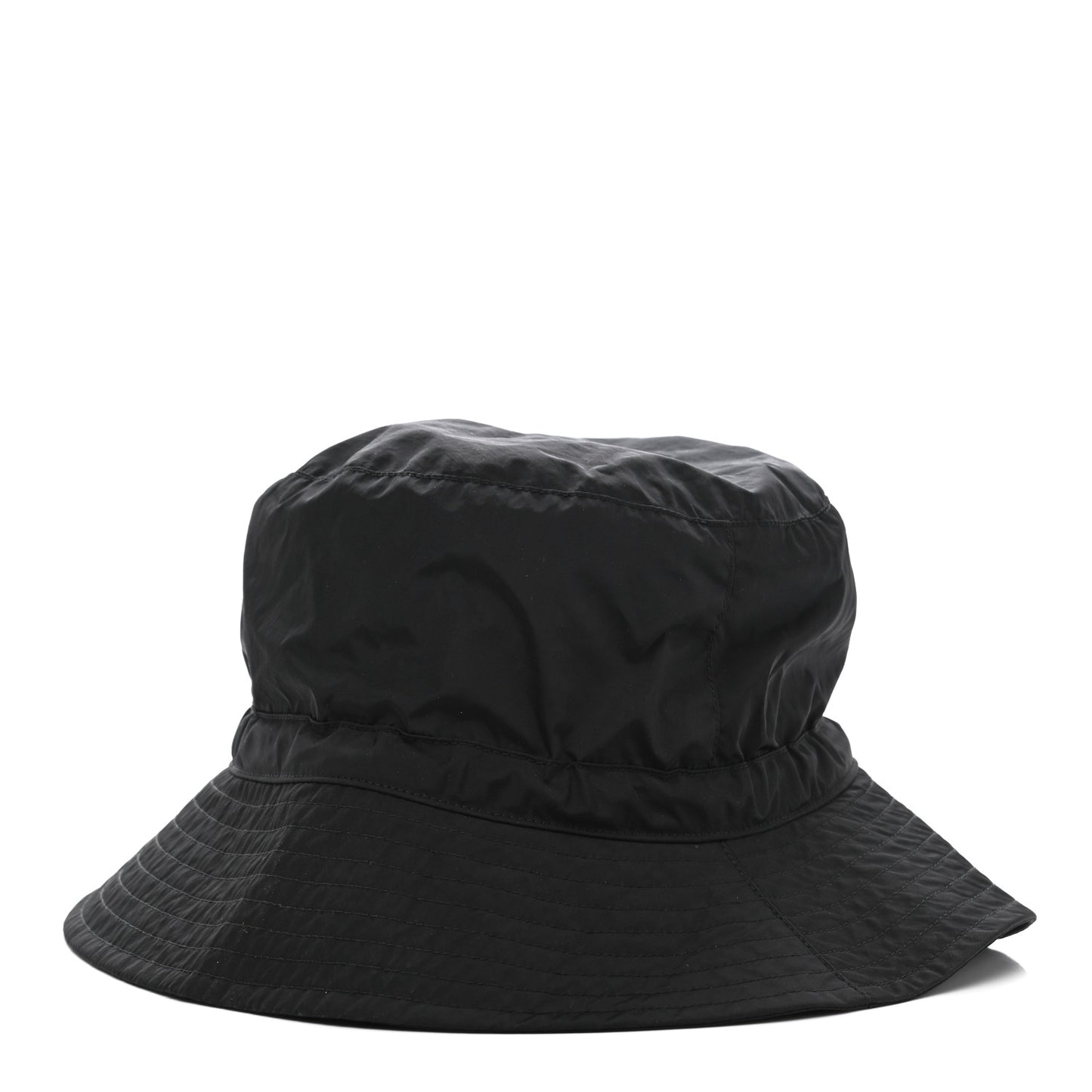 Nylon 2054 Transformable Bob Bucket Hat Black