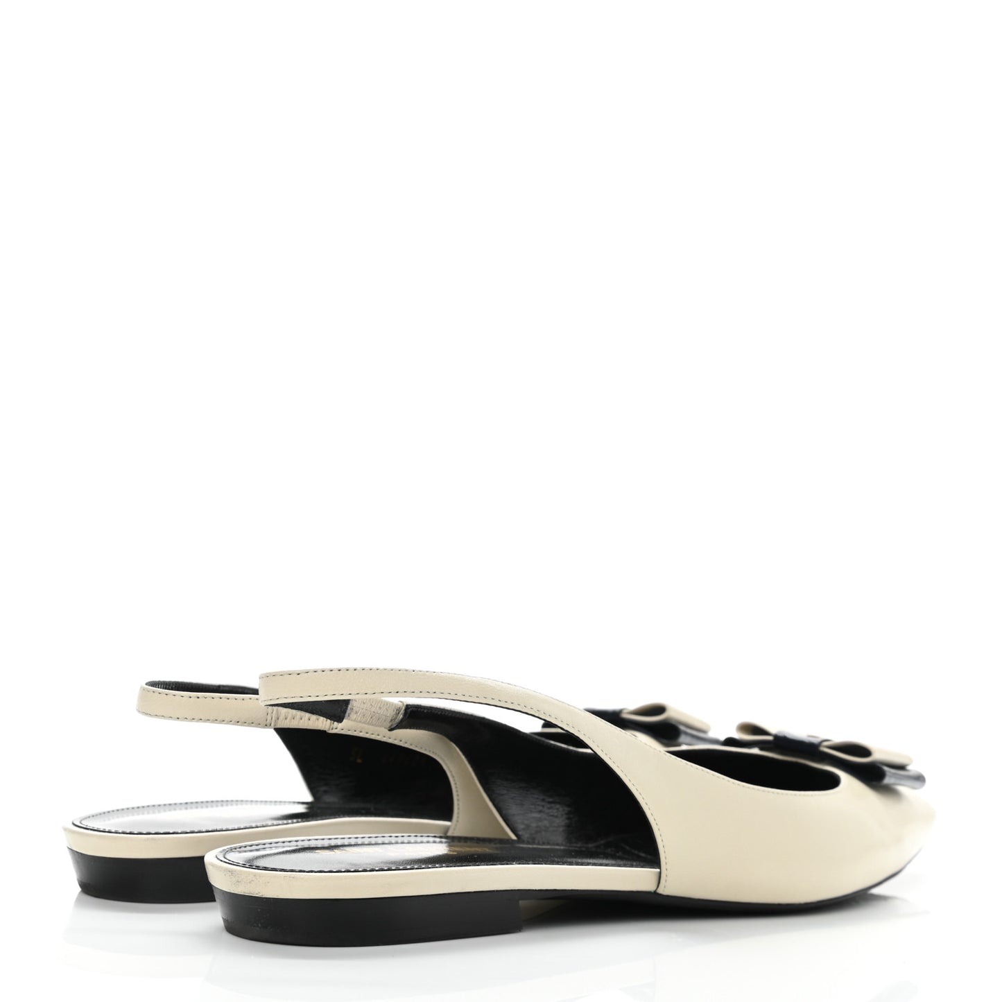 Belfagor Anais Slingback Flats 41 Navy Pearl