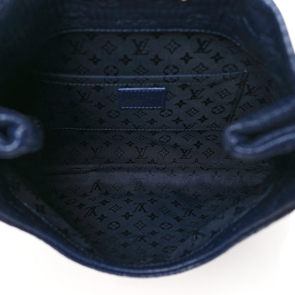 Louis Vuitton Calfskin Quilted Monogram Altair Clutch Marine 5 of 9