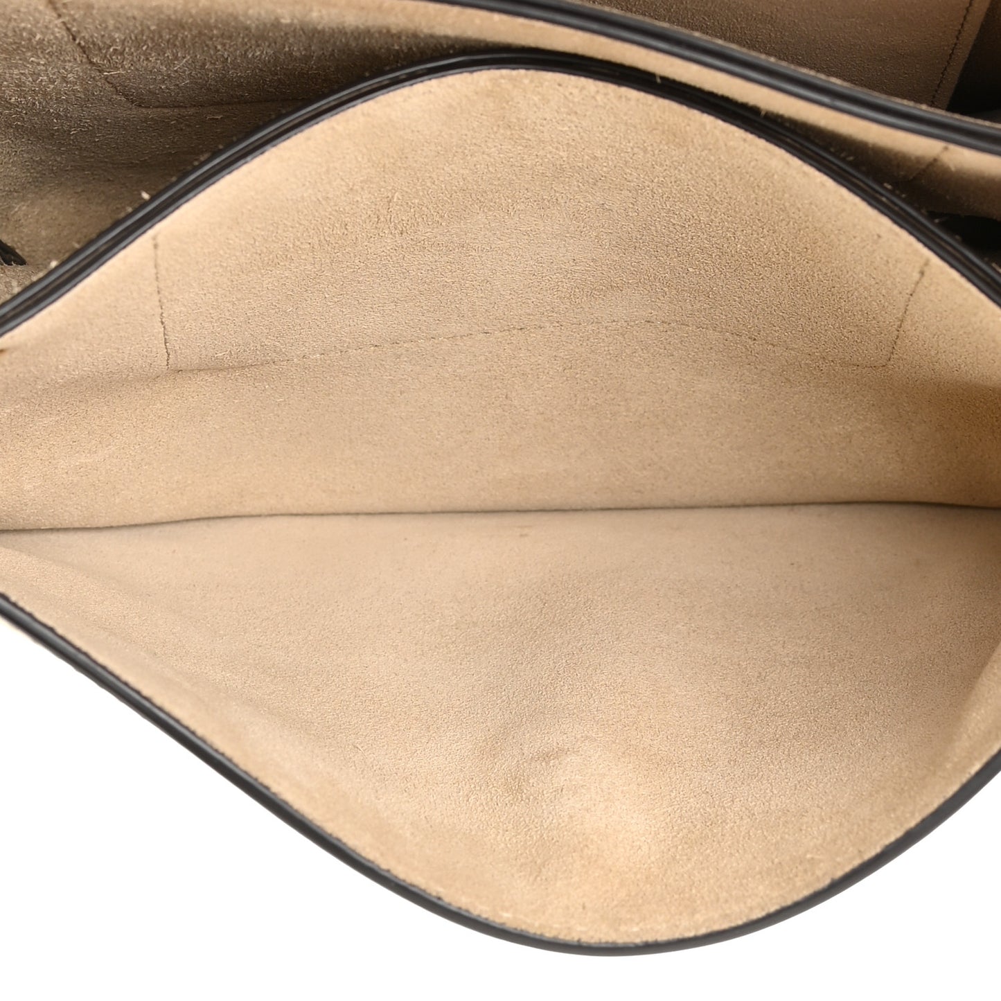 Suede Calfskin Small Faye Shoulder Bag Motty Grey