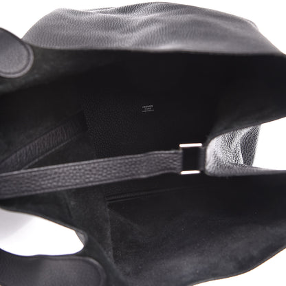 Hermes Taurillon Clemence Picotin Lock TGM Black 5 of 10
