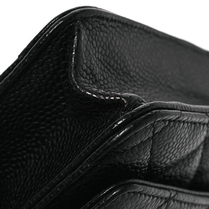 Chanel Caviar Quilted Wallet on Chain WOC Black 18 of 19