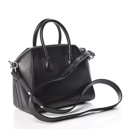 Givenchy Sugar Goatskin Mini Antigona Black 3 of 12