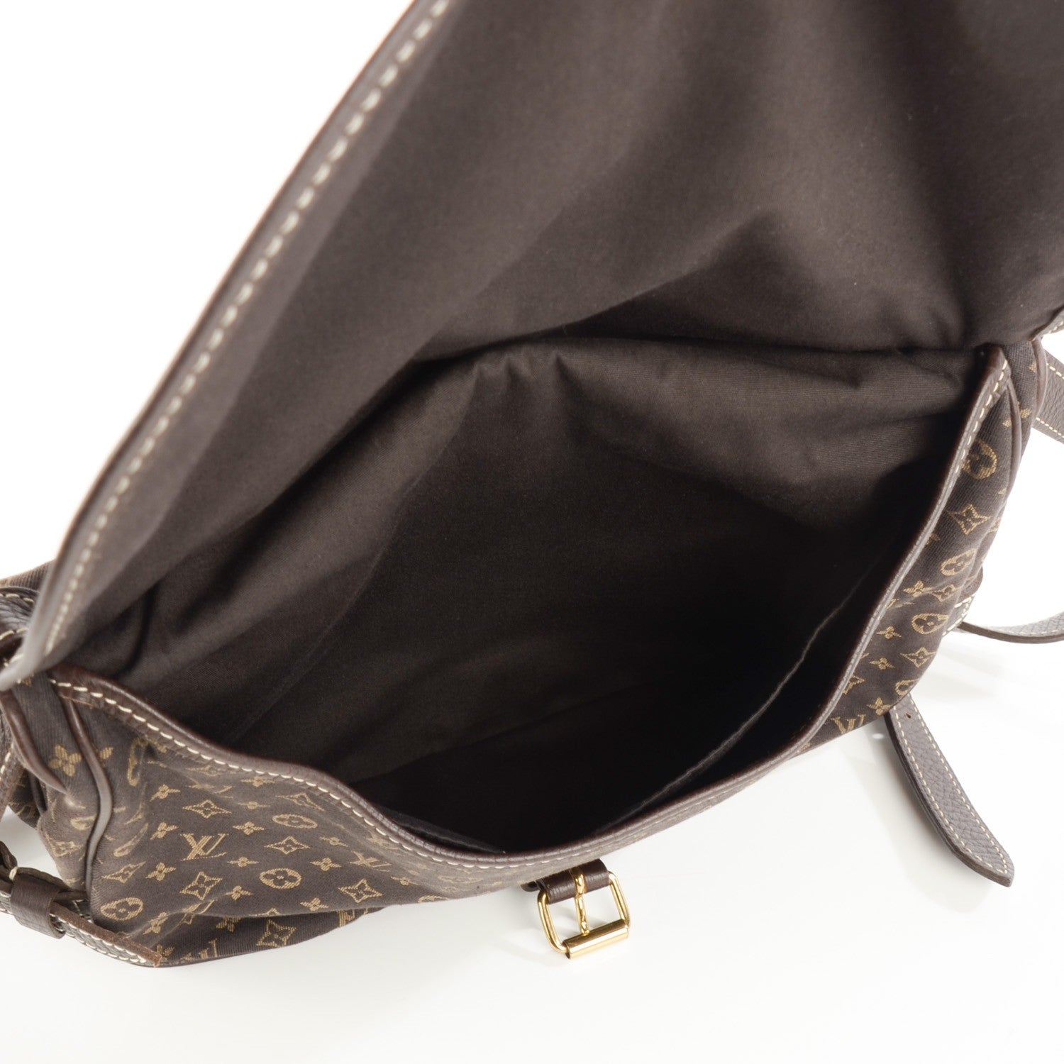 Louis Vuitton Monogram Mini Lin Saumur Ebene 5 of 7