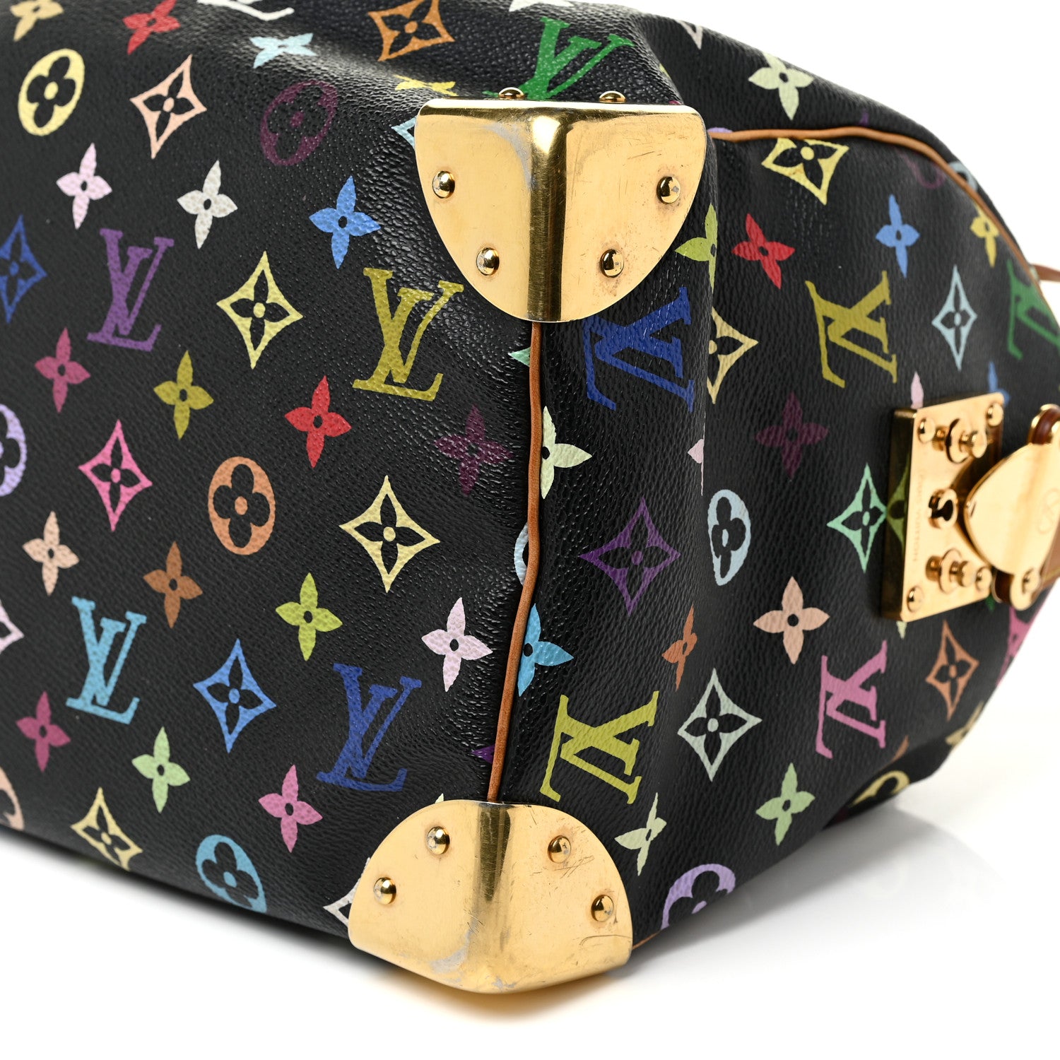 Louis Vuitton Monogram Multicolor Speedy 30 Black 16 of 65