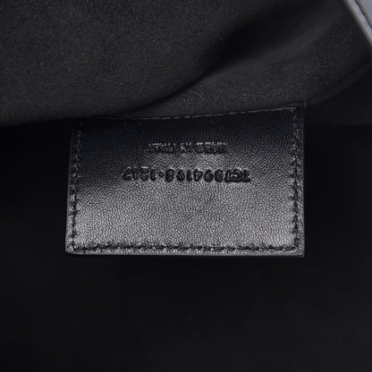 Saint Laurent Patent Calfskin Large Shopping Tote Black 8 of 9