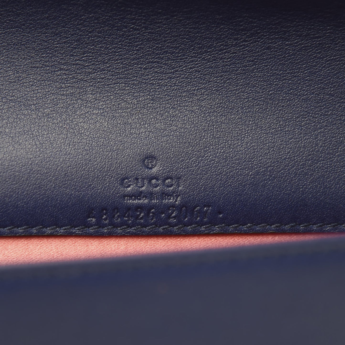 Velvet Matelasse GG Marmont Mini Bag Cobalt Blue
