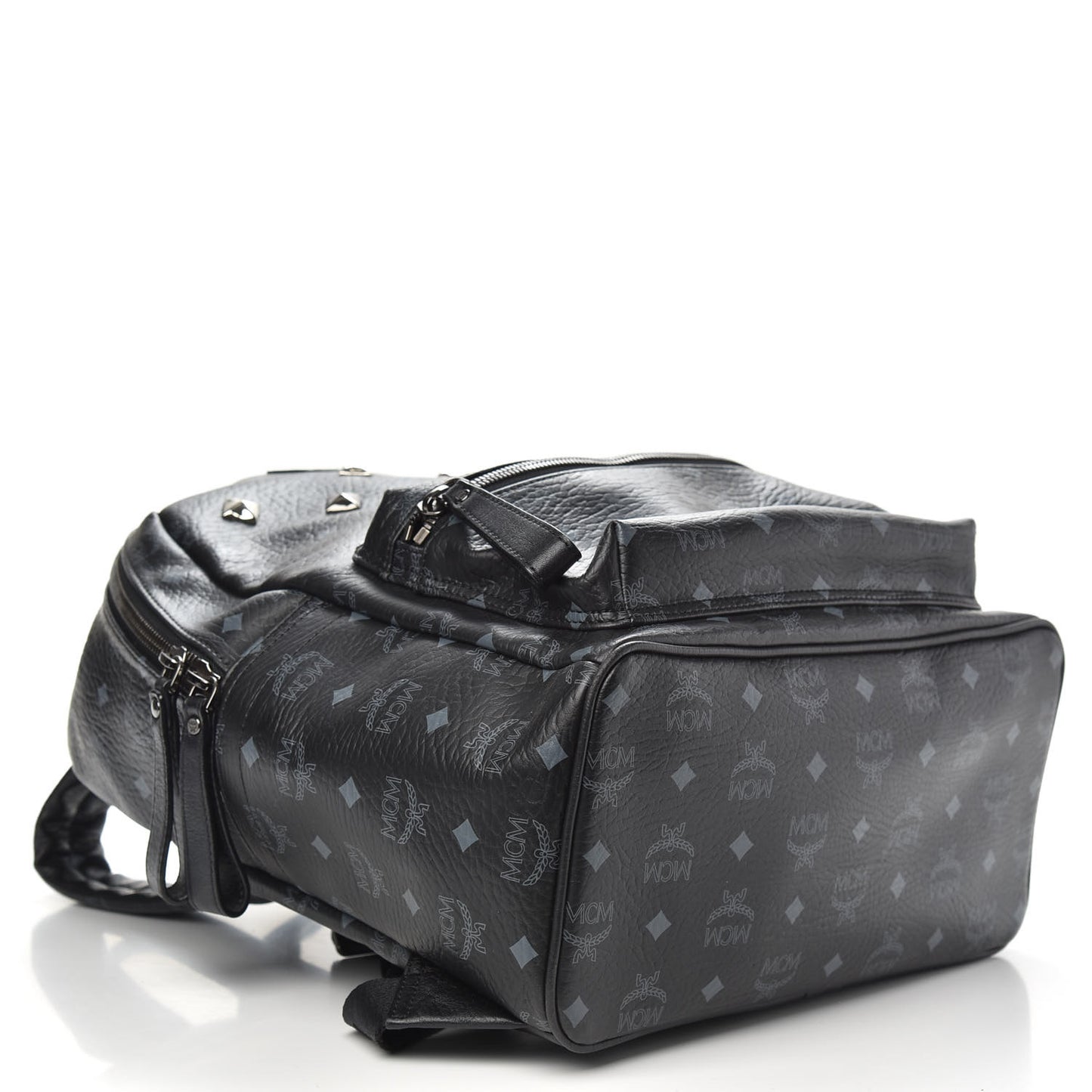 Visetos Medium Sprinkle Stud Stark Backpack Black