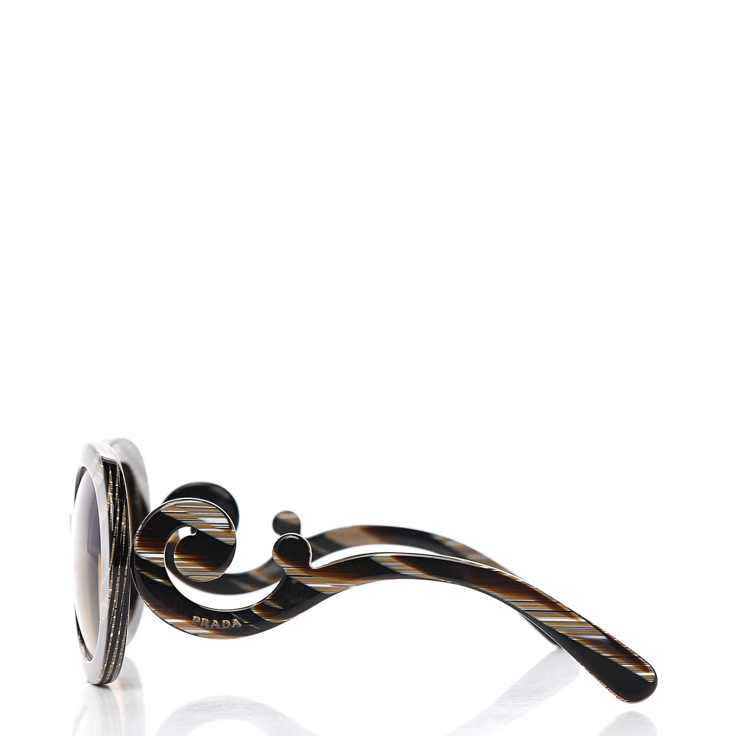 Baroque Sunglasses SPR 27N Black Horn