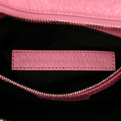 Balenciaga Agneau Arena Small Neo Cagole City Handbag Sweet Pink 8 of 12