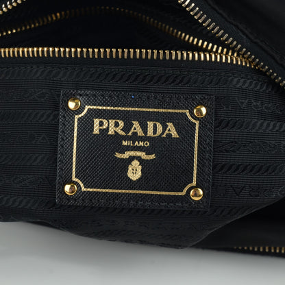 Prada Tessuto Nylon Messenger Bag Nero Black 8 of 8