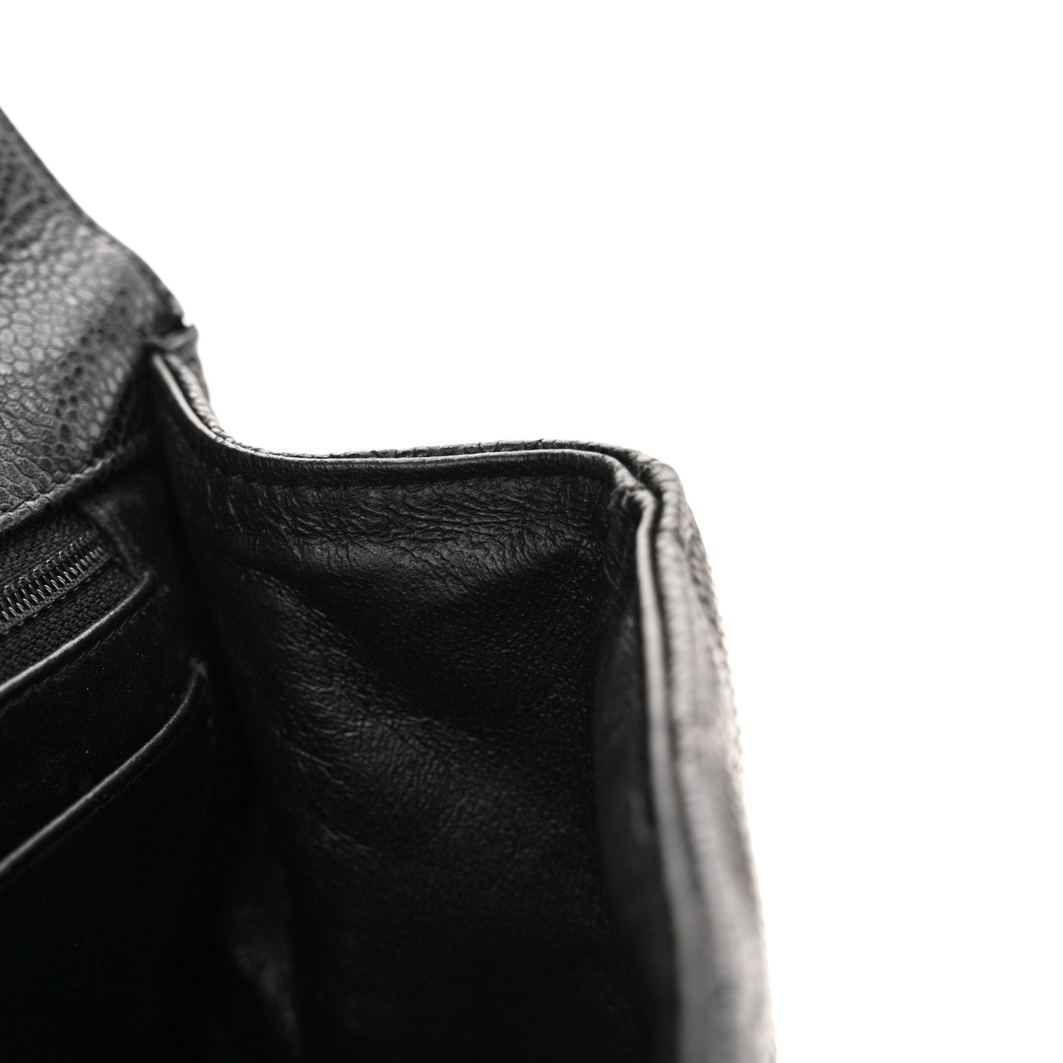 Chanel Caviar Quilted Jumbo Single Flap  Black 12 of 13
