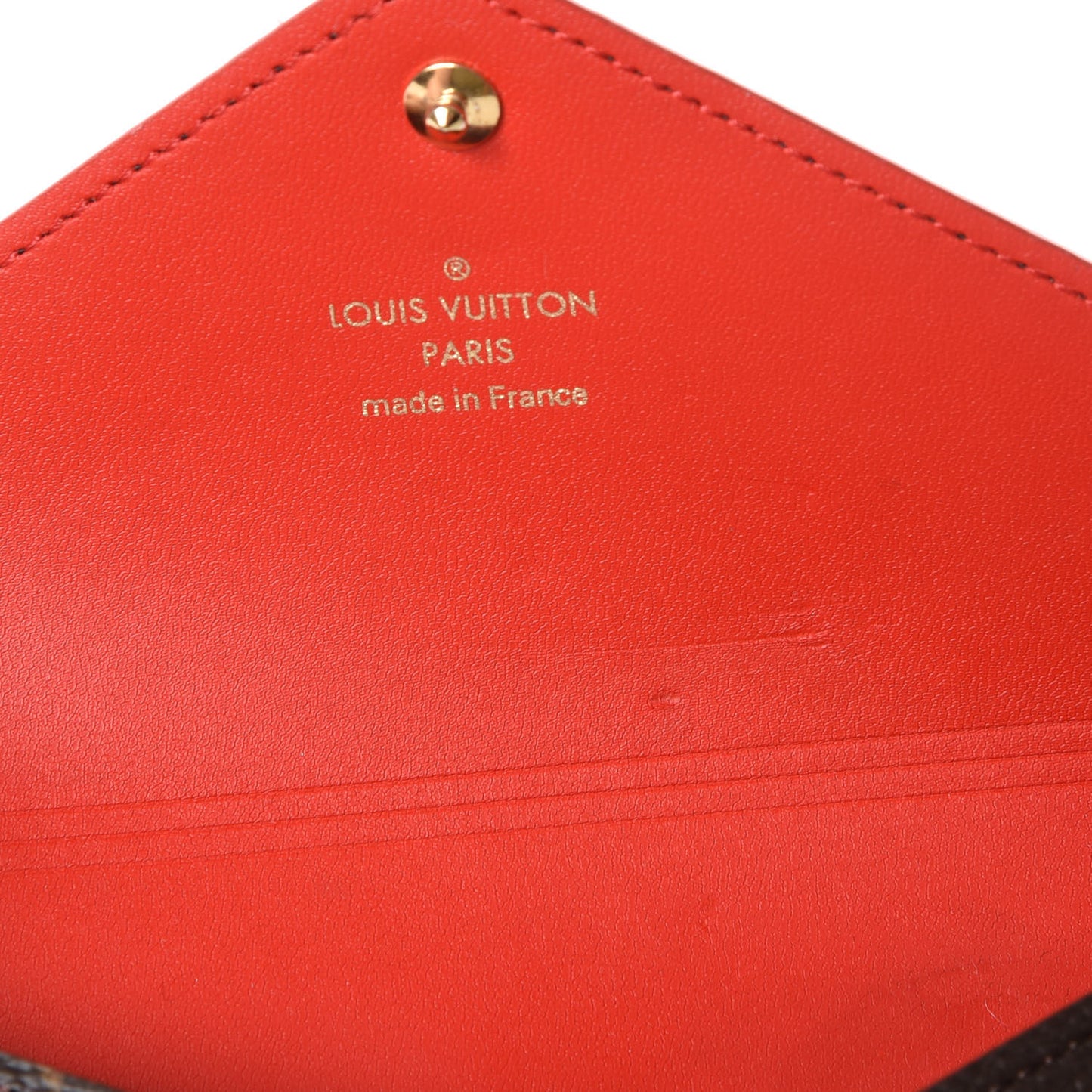 Monogram Medium Kirigami Pochette Insert Coquelicot
