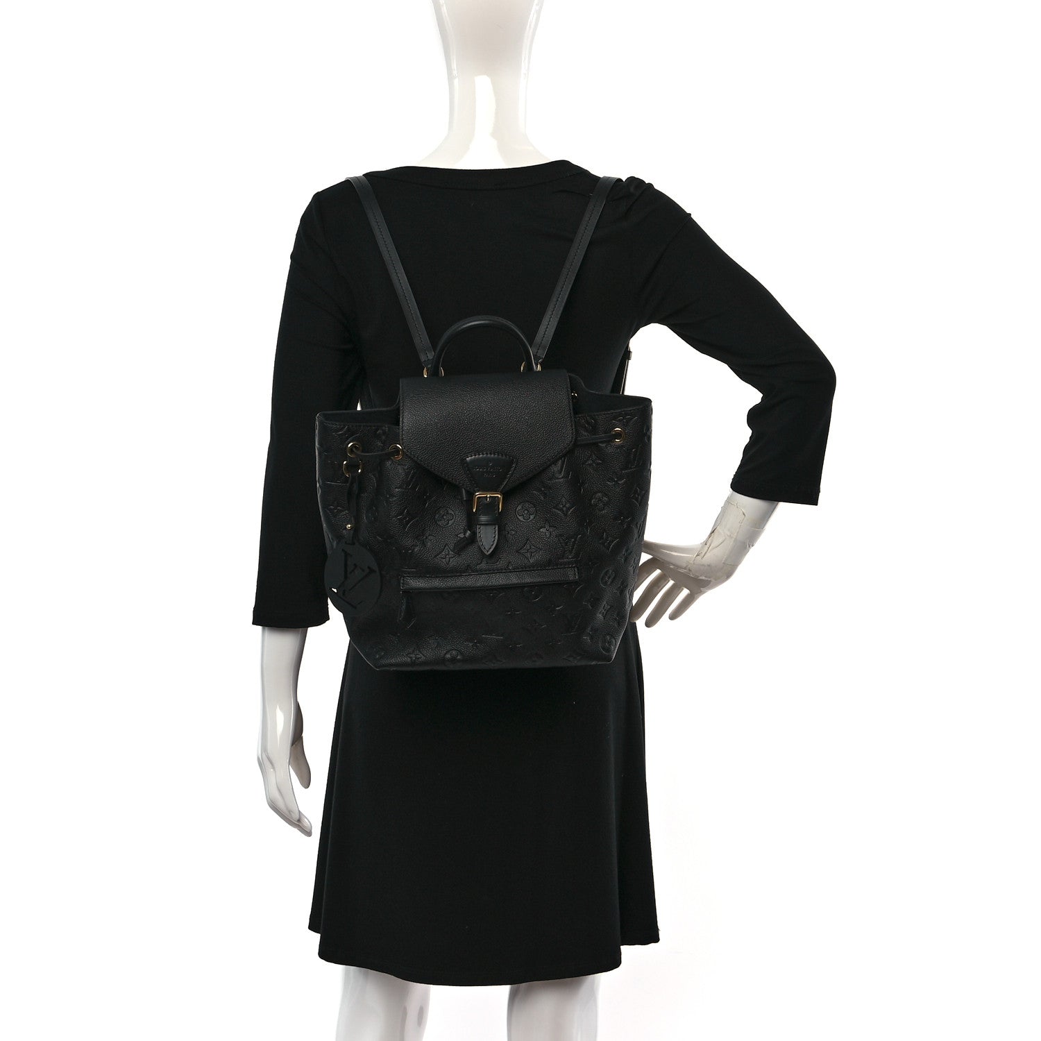 Louis Vuitton Empreinte Montsouris PM Black 2 of 8