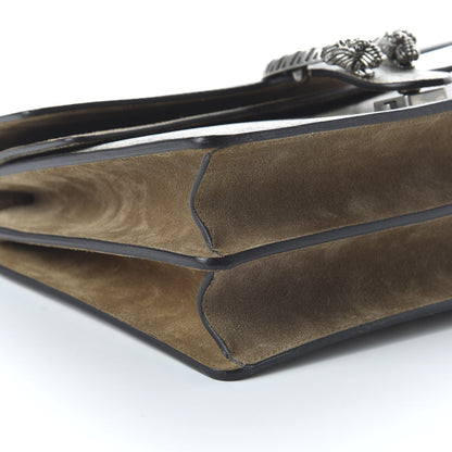 Gucci GG Supreme Monogram Medium Dionysus Shoulder Bag Taupe 6 of 10