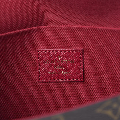Louis Vuitton Monogram Pochette Felicie Chain Wallet Fuchsia 7 of 9