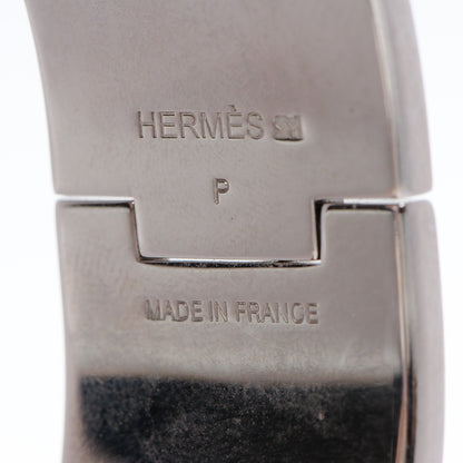 Hermes Enamel Clic Clac H Wide Bracelet PM Blue Jean 4 of 5