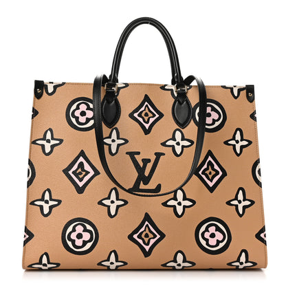 Louis Vuitton Monogram Giant Wild At Heart Onthego GM Arizona 1 of 9