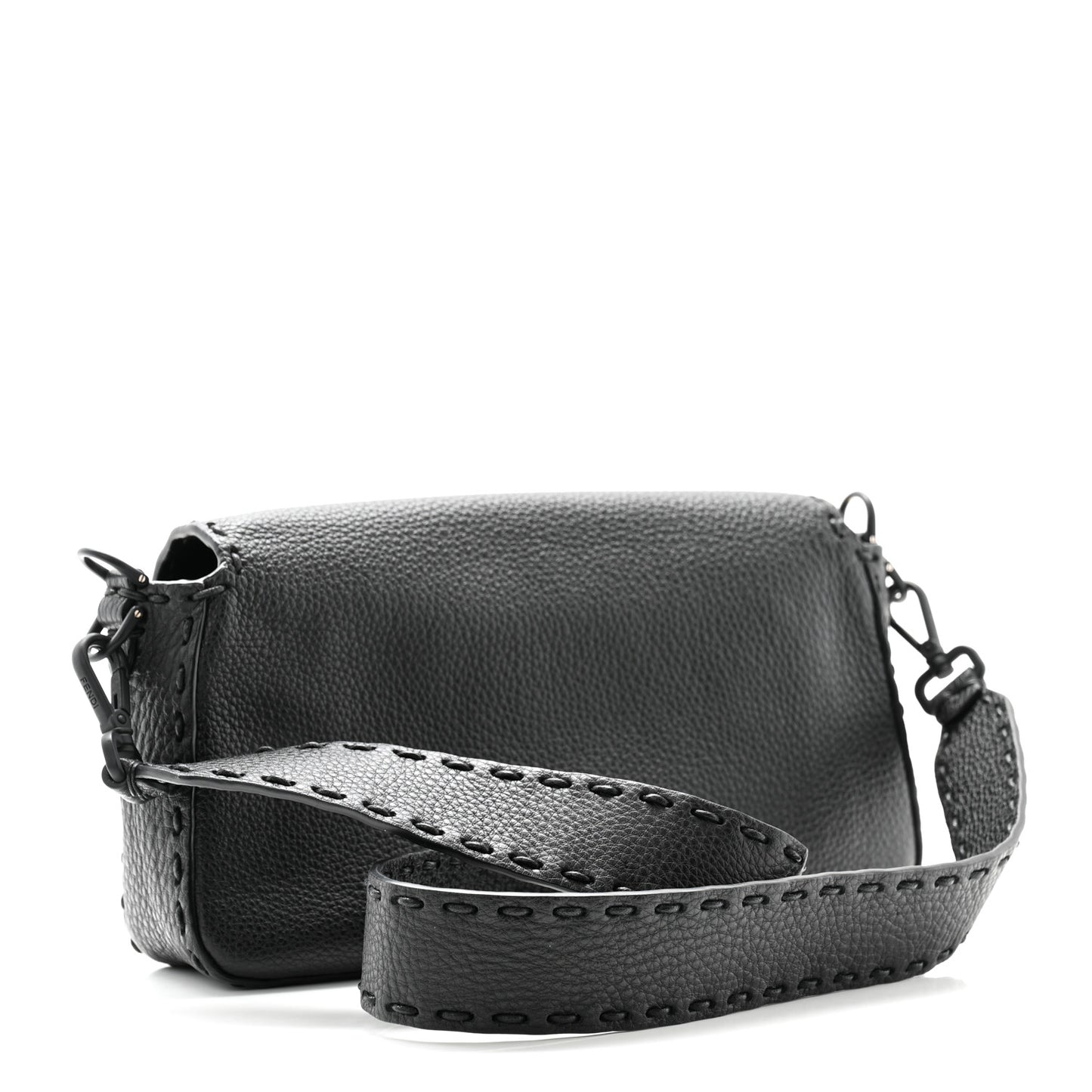 Cuoio Romano Selleria Baguette Black