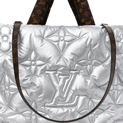 Louis Vuitton Econyl Monogram Pillow Giant Onthego GM Silver 7 of 9
