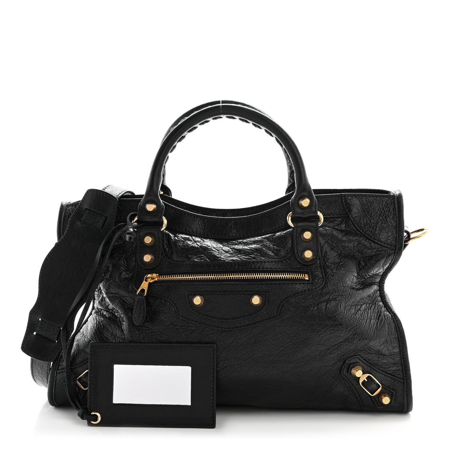 Balenciaga Agneau Giant 12 Gold Hardware City Black 3 of 14
