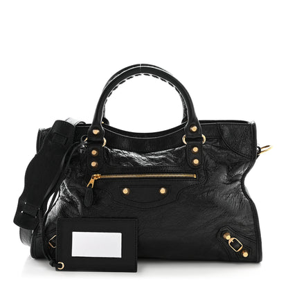 Balenciaga Agneau Giant 12 Gold Hardware City Black 3 of 14