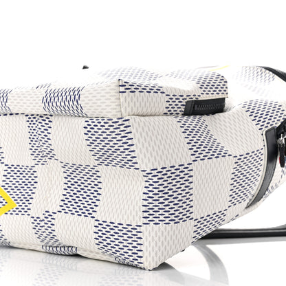 Louis Vuitton Damier Azur Latitude America's Cup Apollo Backpack Yellow 10 of 10