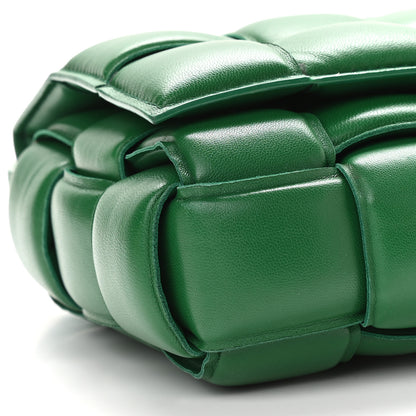 Bottega Veneta Nappa Maxi Intreccio Padded Cassette Crossbody Bag Racing Green 7 of 10