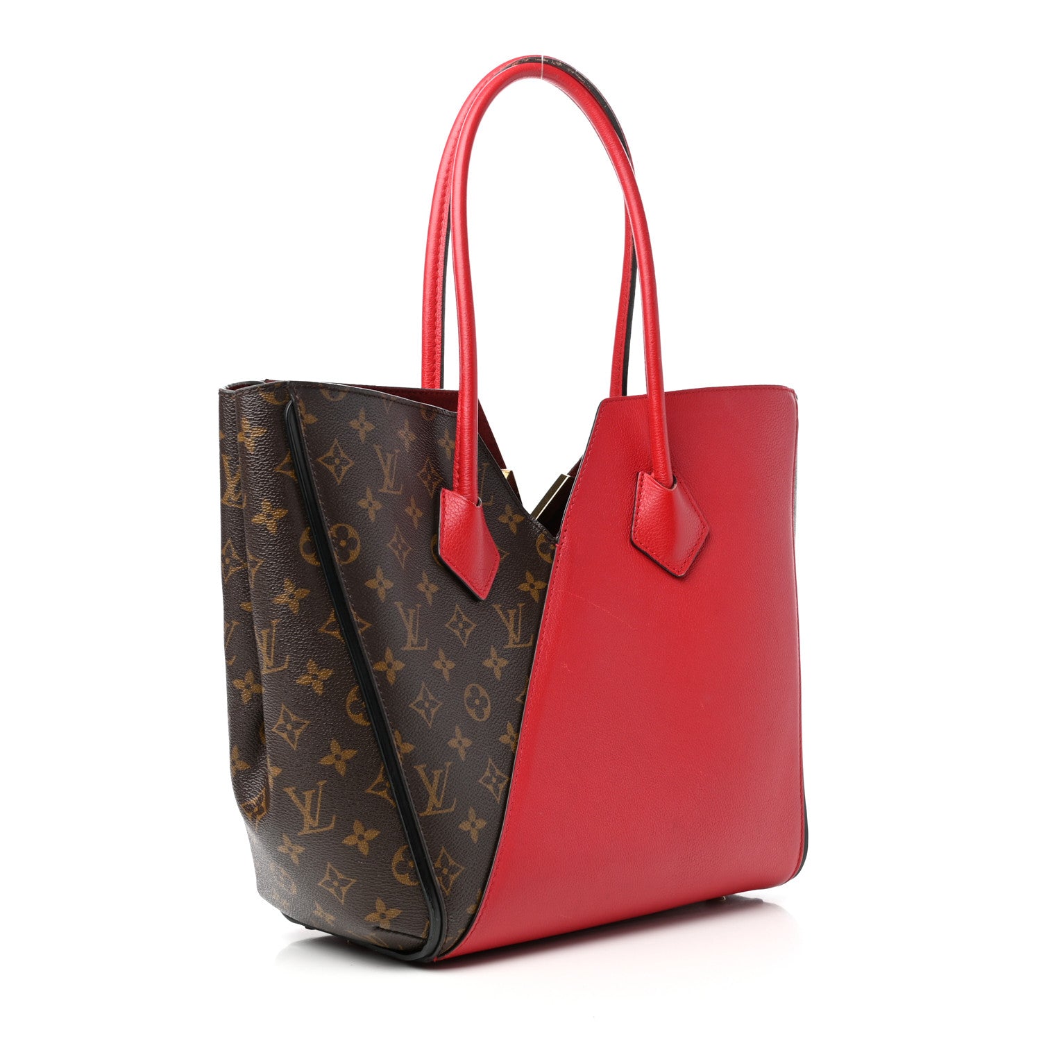 Louis Vuitton Calfskin Monogram Kimono Tote Cherry 3 of 10