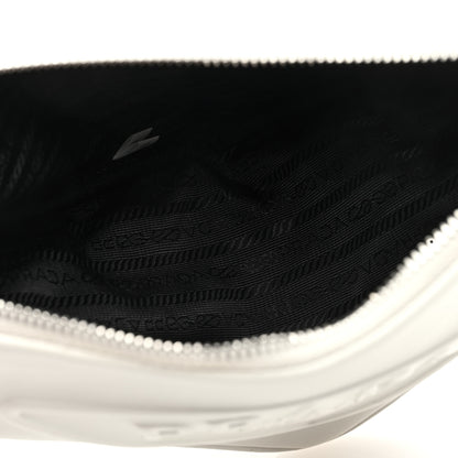 Prada Grace Lux Triangle Shoulder Bag White 5 of 8