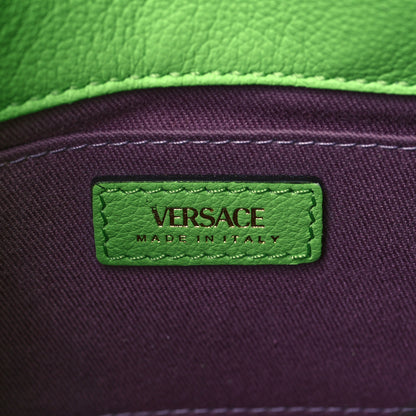 Versace Calfskin La Medusa Small Hobo Crossbody Green 6 of 9