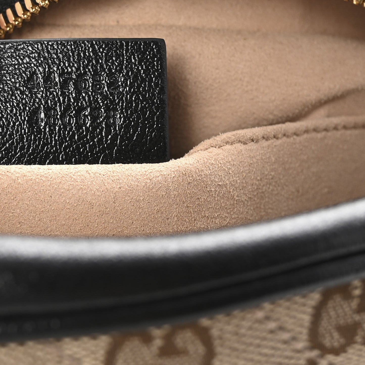 Monogram Matelasse Diagonal Small GG Marmont Chain Shoulder Bag Beige Black