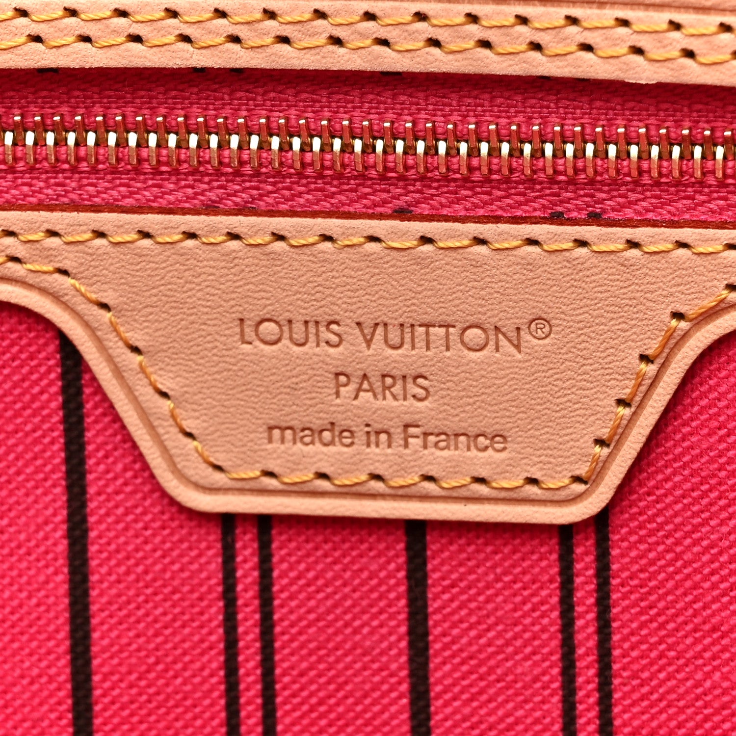 Louis Vuitton Monogram Inside Out Neverfull Bandouliere MM Rose Pondichery 9 of 14