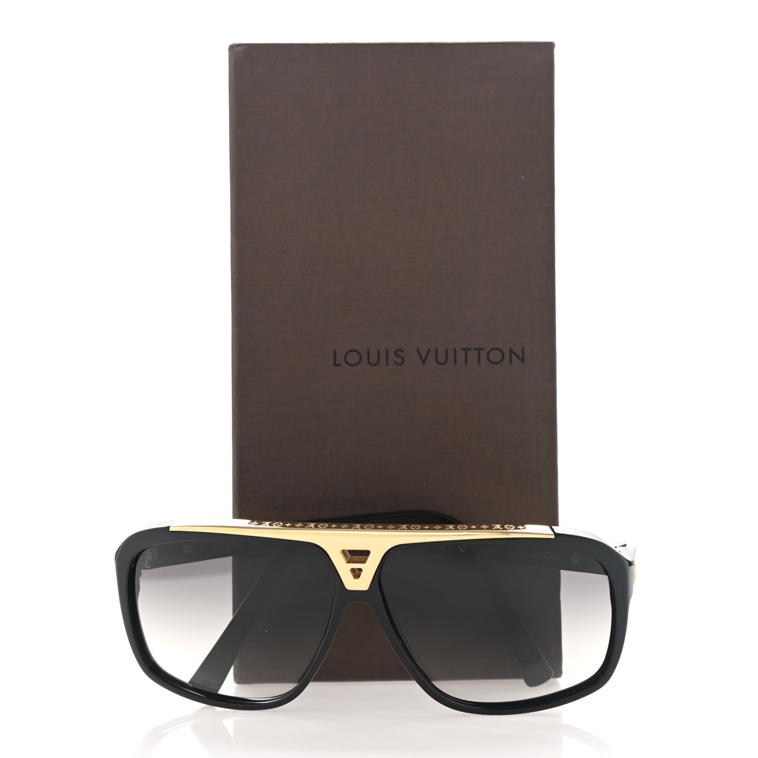 Louis Vuitton Evidence Sunglasses Z0350W Black 9 of 9