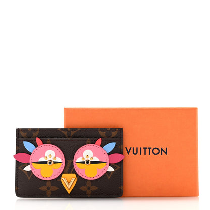 Louis Vuitton Monogram Lovely Birds Card Holder 8 of 8