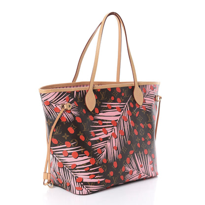 Louis Vuitton Monogram Jungle Dots Neo Neverfull MM Sugar Pink Poppy 3 of 9