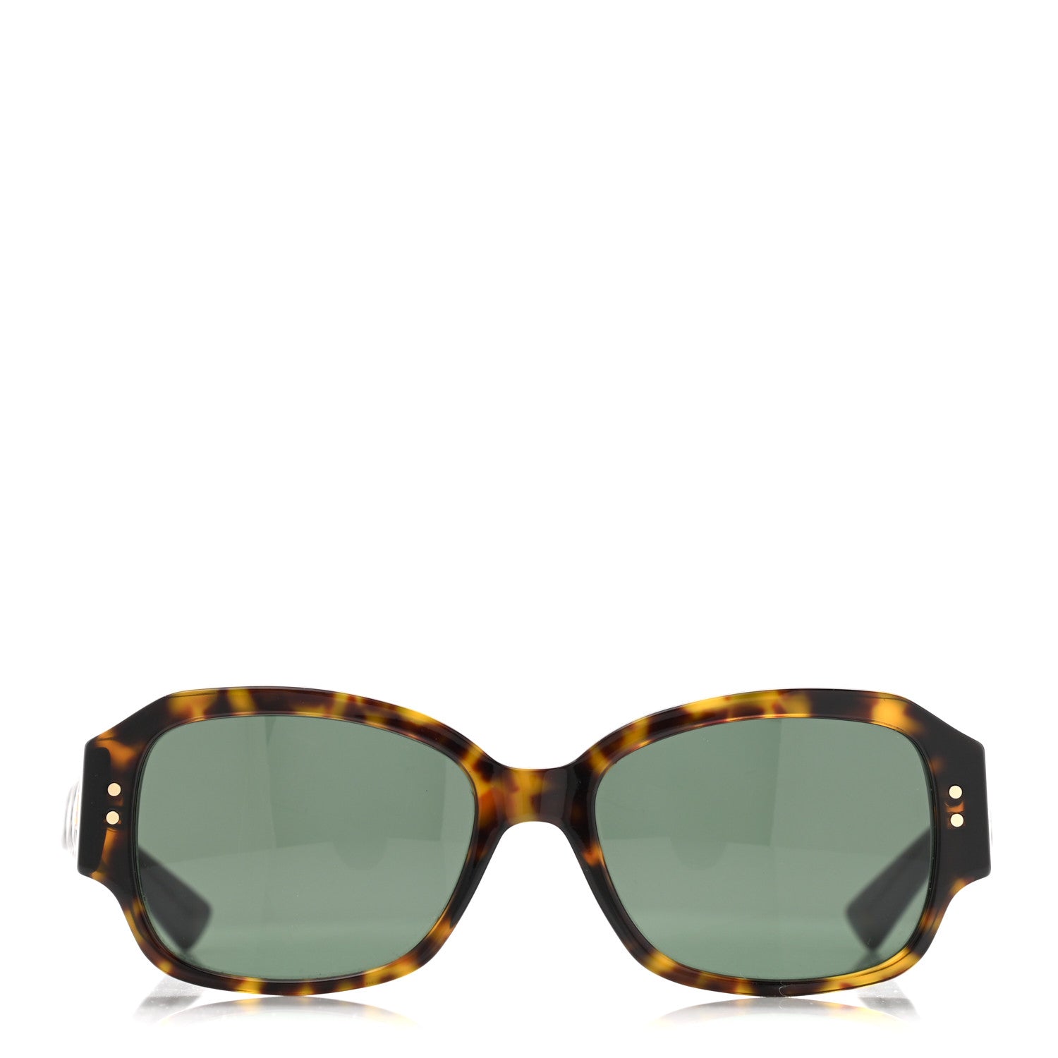 Christian Dior Acetate Cannage Lady Dior Studs 5 Sunglasses Havana 2 of 10