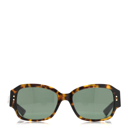 Christian Dior Acetate Cannage Lady Dior Studs 5 Sunglasses Havana 2 of 10
