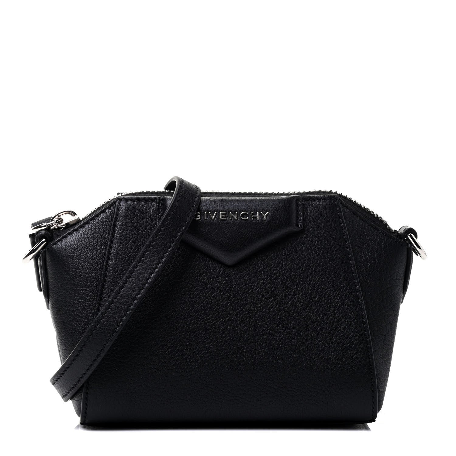 Givenchy Sugar Goatskin Nano Antigona Black 1 of 4