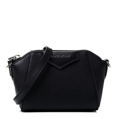 Givenchy Sugar Goatskin Nano Antigona Black 1 of 4