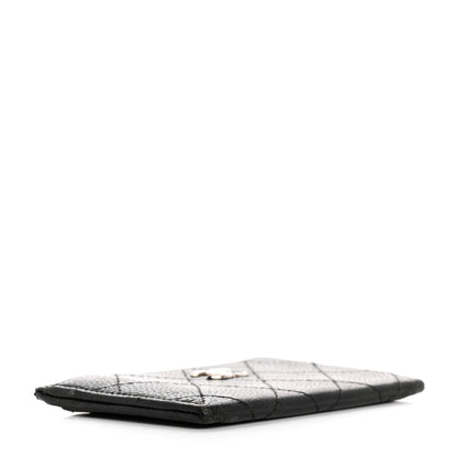 Chanel Caviar Quilted Card Holder Black 4 of 14