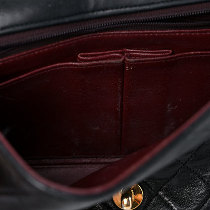 Chanel Lambskin Quilted Small Single Flap Black 12 of 21