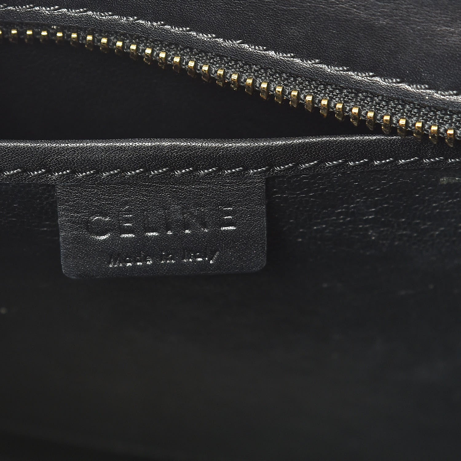 Celine Satin Calfskin Suede Nano Tri-Color Luggage Seashell 5 of 13