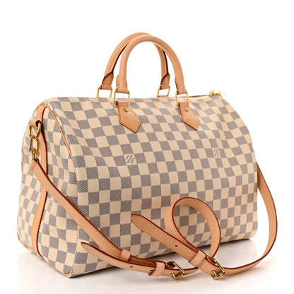 Louis Vuitton Damier Azur Speedy Bandouliere 35 3 of 9