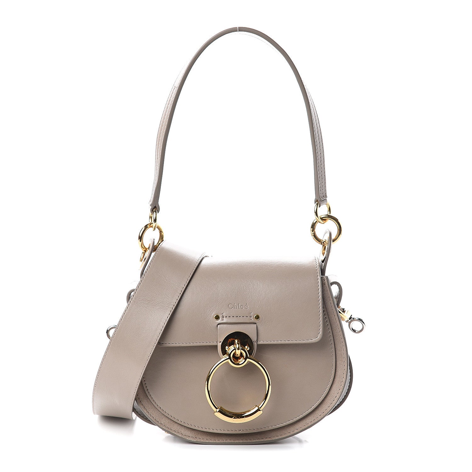 Chloe Calfskin Small Tess Bag Motty Grey 1 of 8