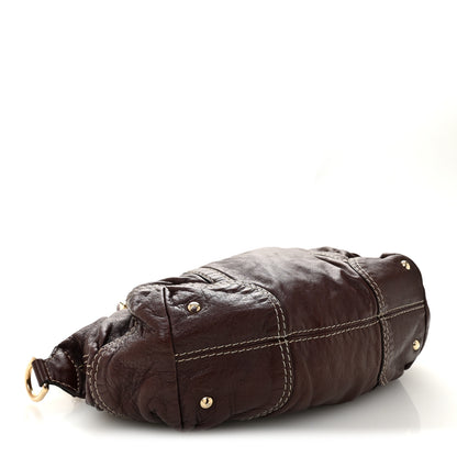 Gucci Calfskin Horsebit Medium Nail Boston Brown 4 of 11