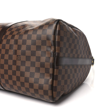 Louis Vuitton Damier Ebene Keepall Bandouliere 55 8 of 8