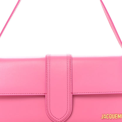 Jacquemus Smooth Calfskin Le Bambino Long Flap Pink 7 of 9
